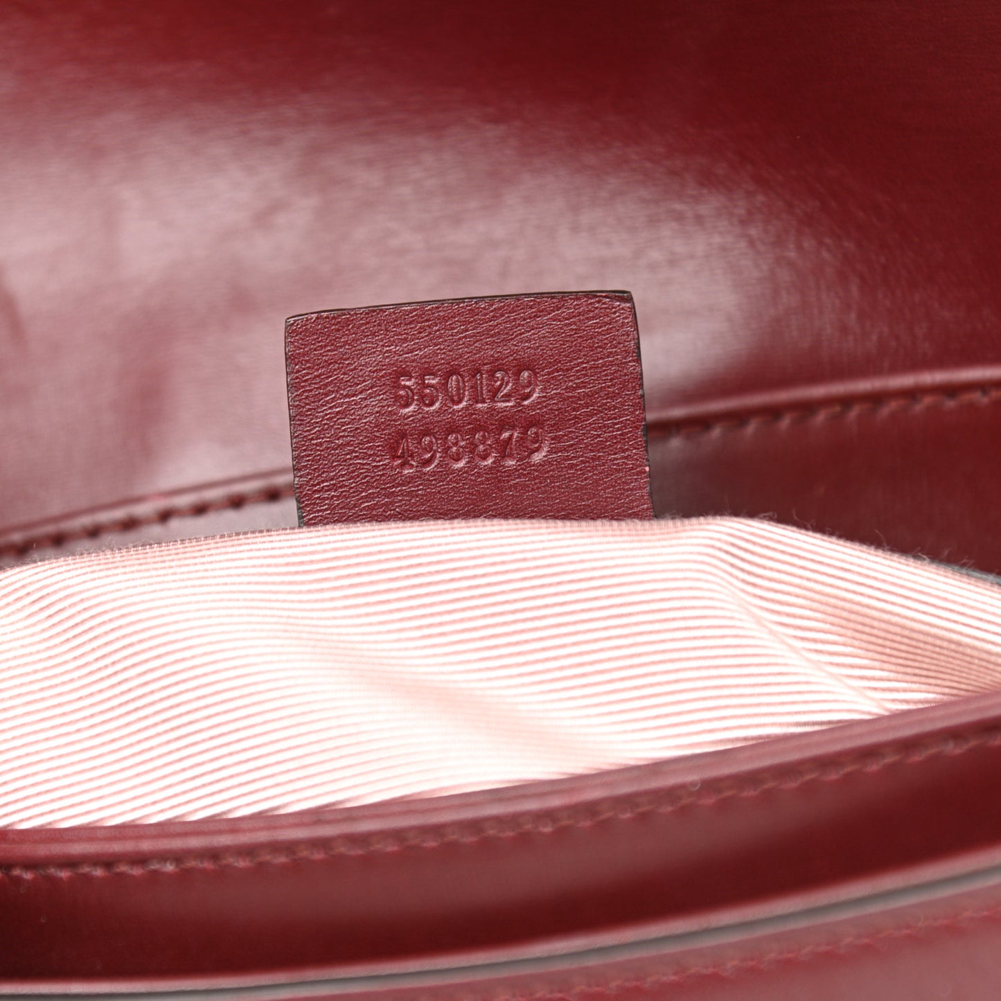 Vitello Palmellato Lux Small Arli Flap Shoulder Bag Vintage Bordeaux