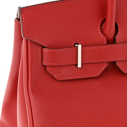 Hermes Epsom Birkin 30 Rouge Casaque 15 of 15