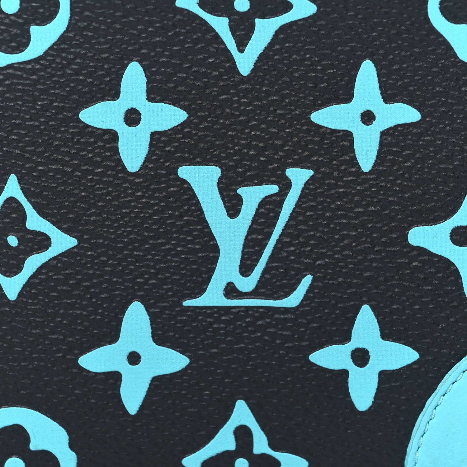Louis Vuitton Monogram Playground Slender Wallet Black 7 of 7