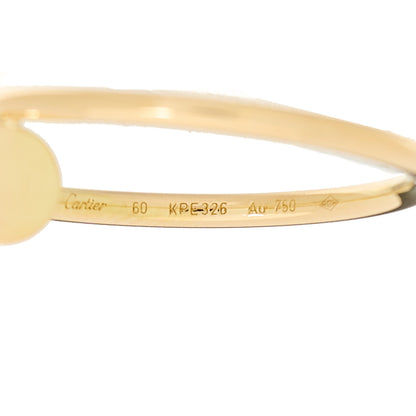 Cartier 18K Yellow Gold Small Juste Un Clou Ring 60 9 4 of 4