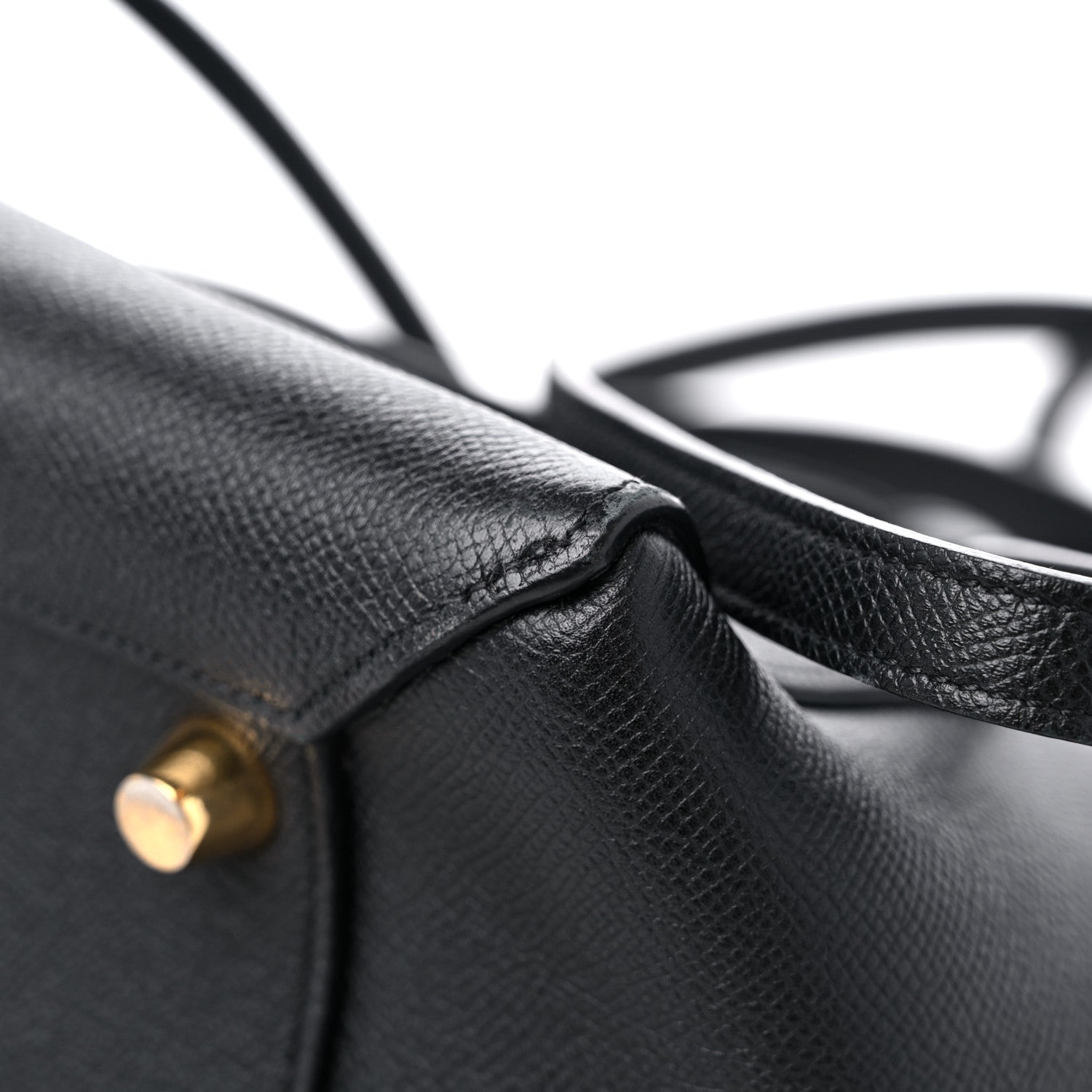 Celine Grained Calfskin Micro Belt Bag Black 8 of 12