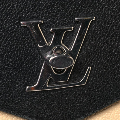 Louis Vuitton Soft Calfskin My Lockme Top Handle Vanille Black 16 of 22