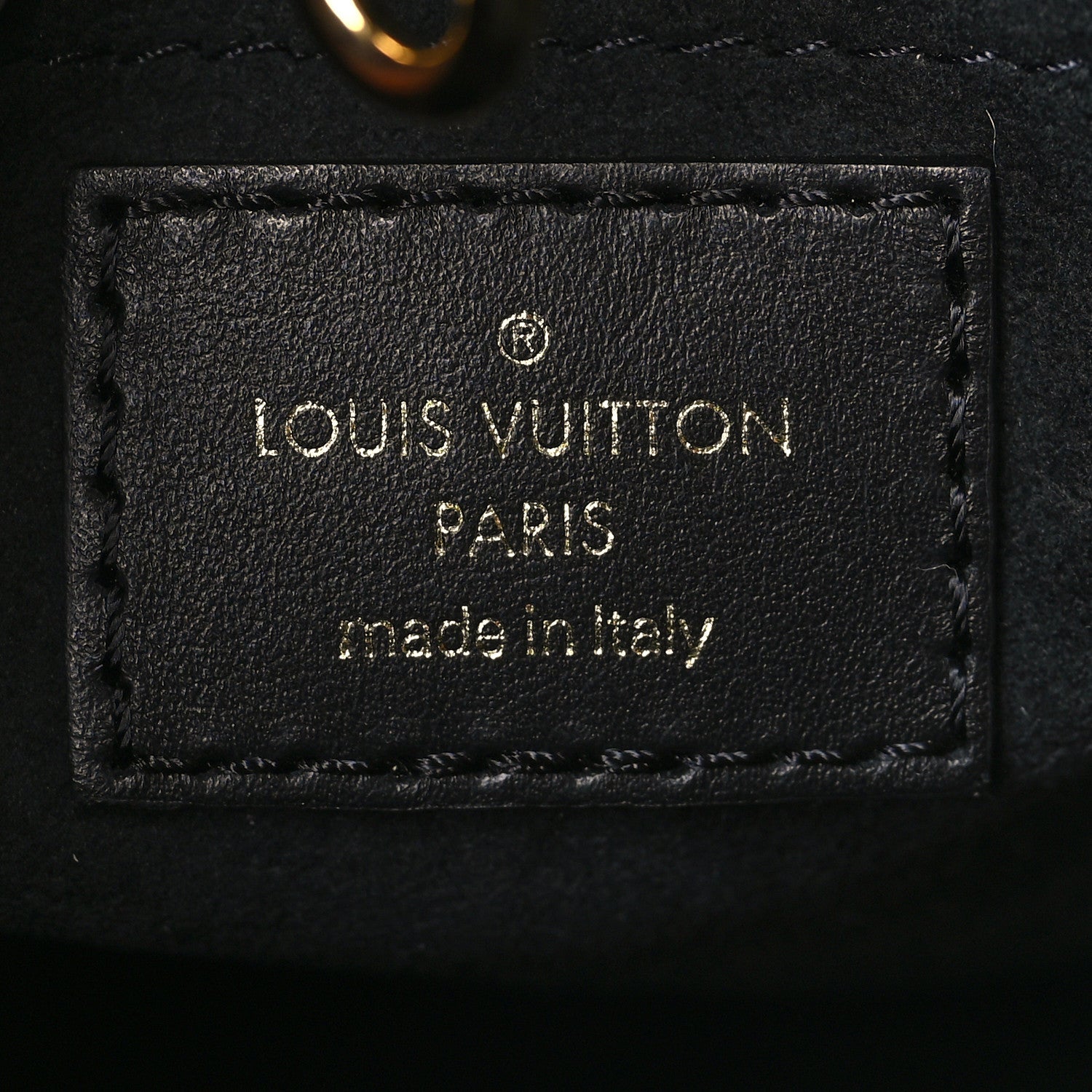 Louis Vuitton Raffia Petit Bucket Black 6 of 8