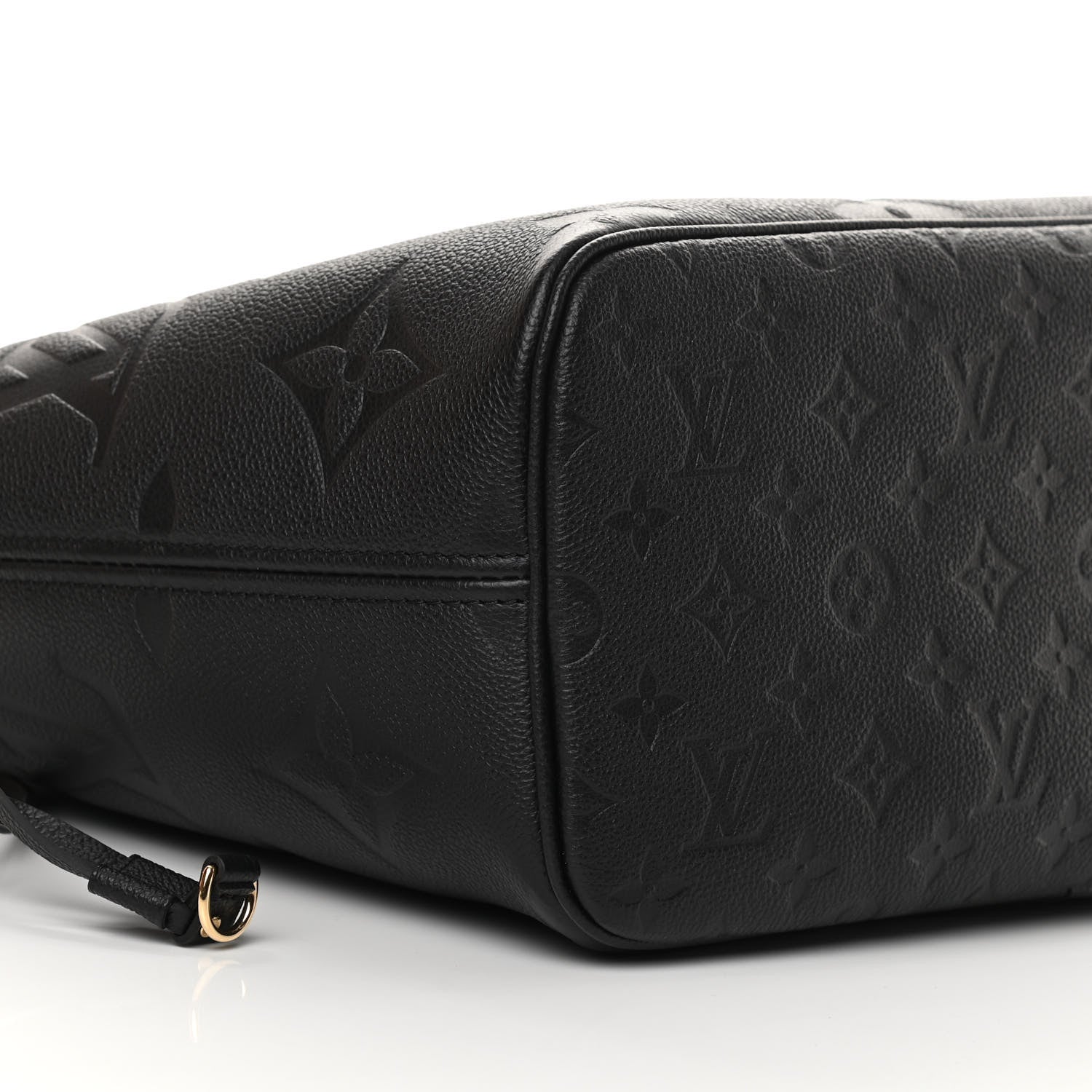 Louis Vuitton Empreinte Monogram Giant Neverfull MM Black 9 of 11