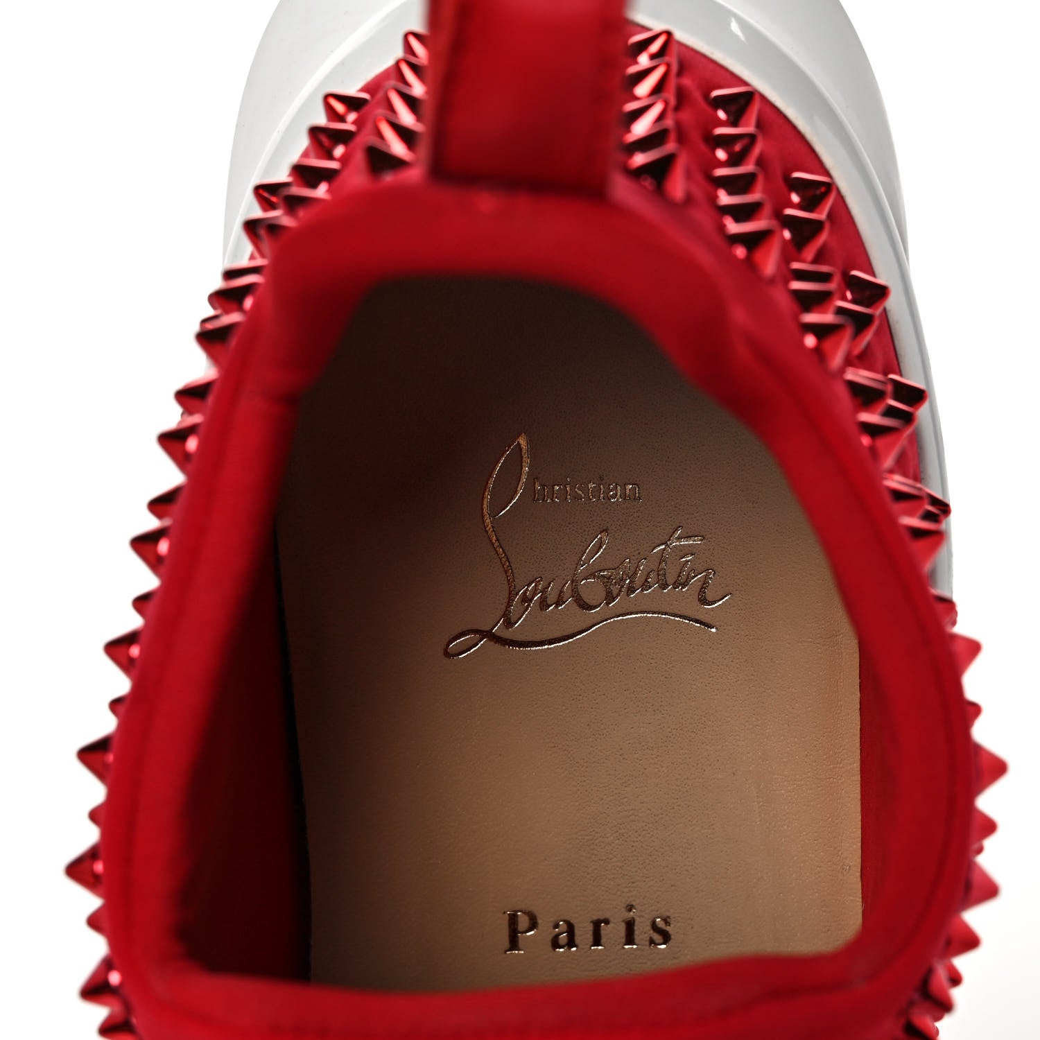 Christian Louboutin Neoprene Spike Sock Donna Flat Sneakers 40 Loubi 7 of 7