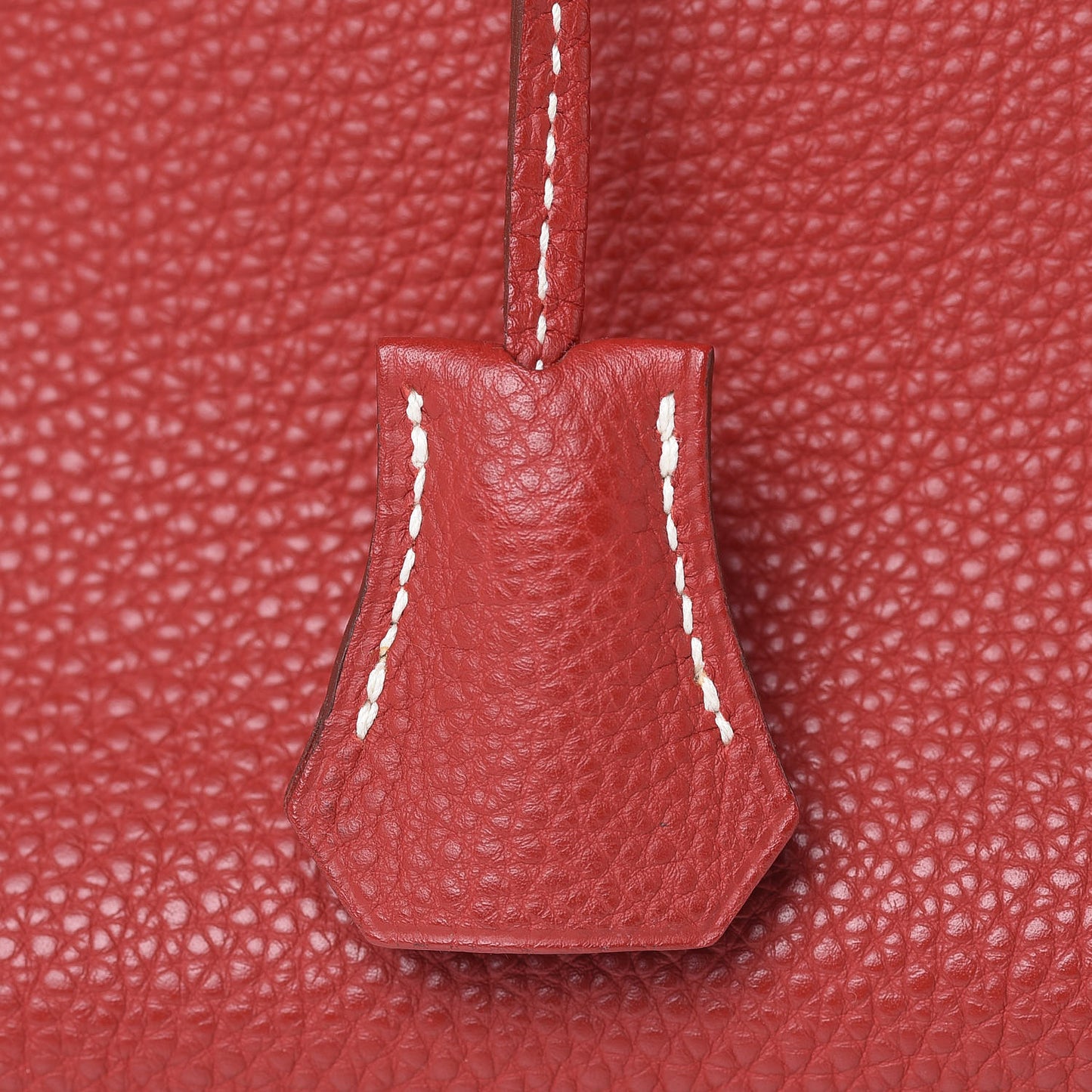 Togo Horseshoe Birkin 35 Rouge Garance