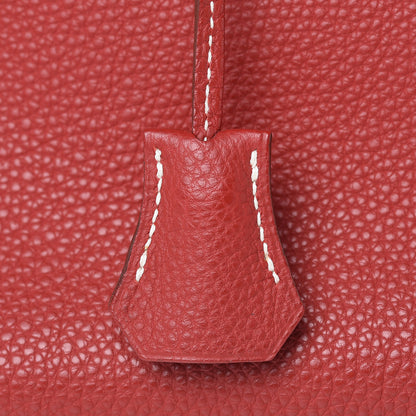 Hermes Togo Horseshoe Birkin 35 Rouge Garance 34 of 42
