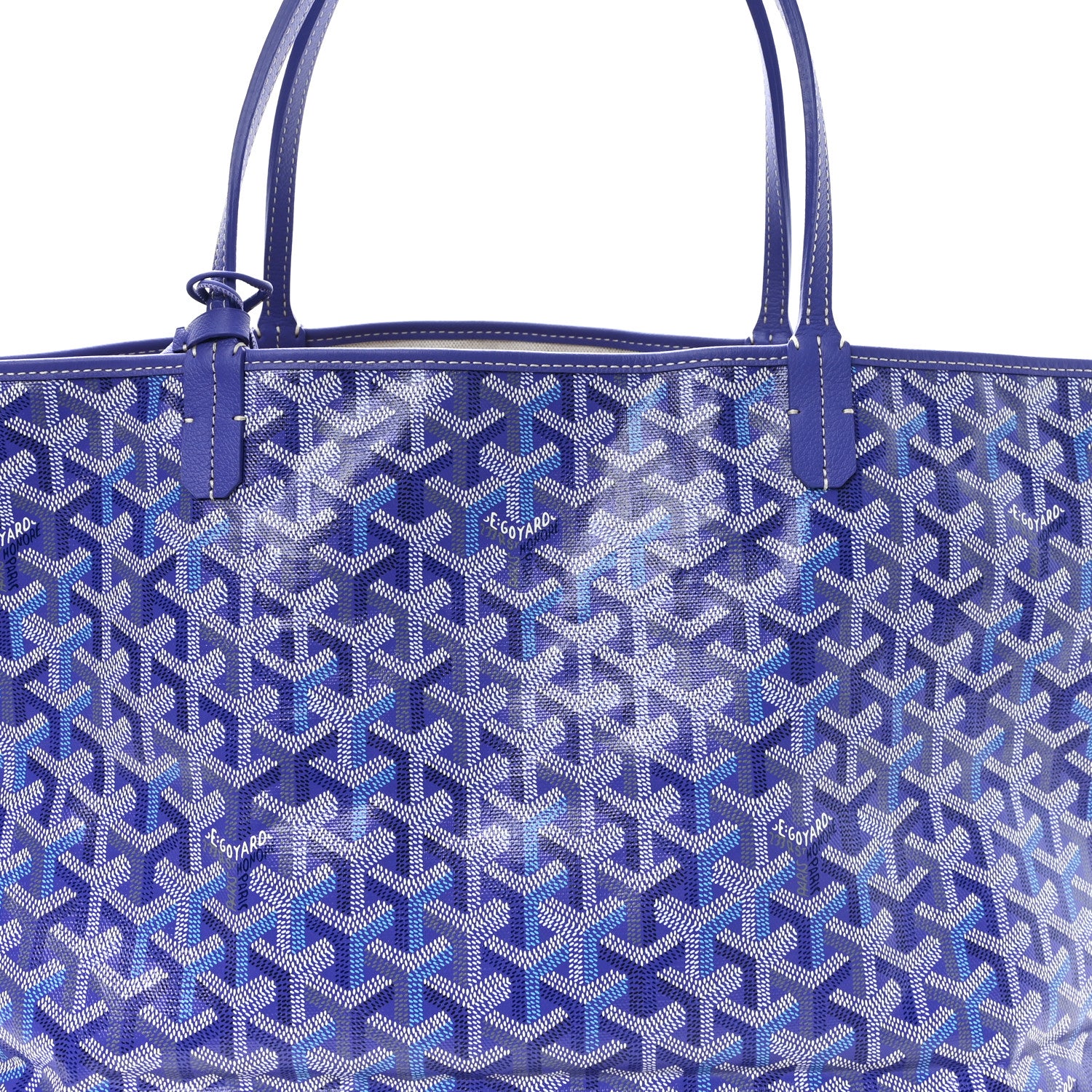 Goyard Goyardine Saint Louis GM Blueberry Purple 9 of 11