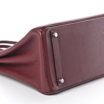 Hermes Fjord HAC Birkin 32 Rouge H 30 of 32