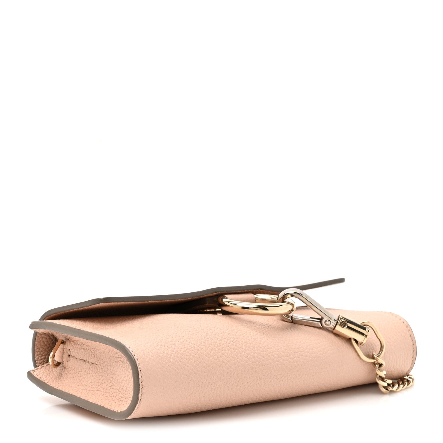 Chloe Calfskin Mini Faye Shoulder Bag Cement Pink 4 of 10