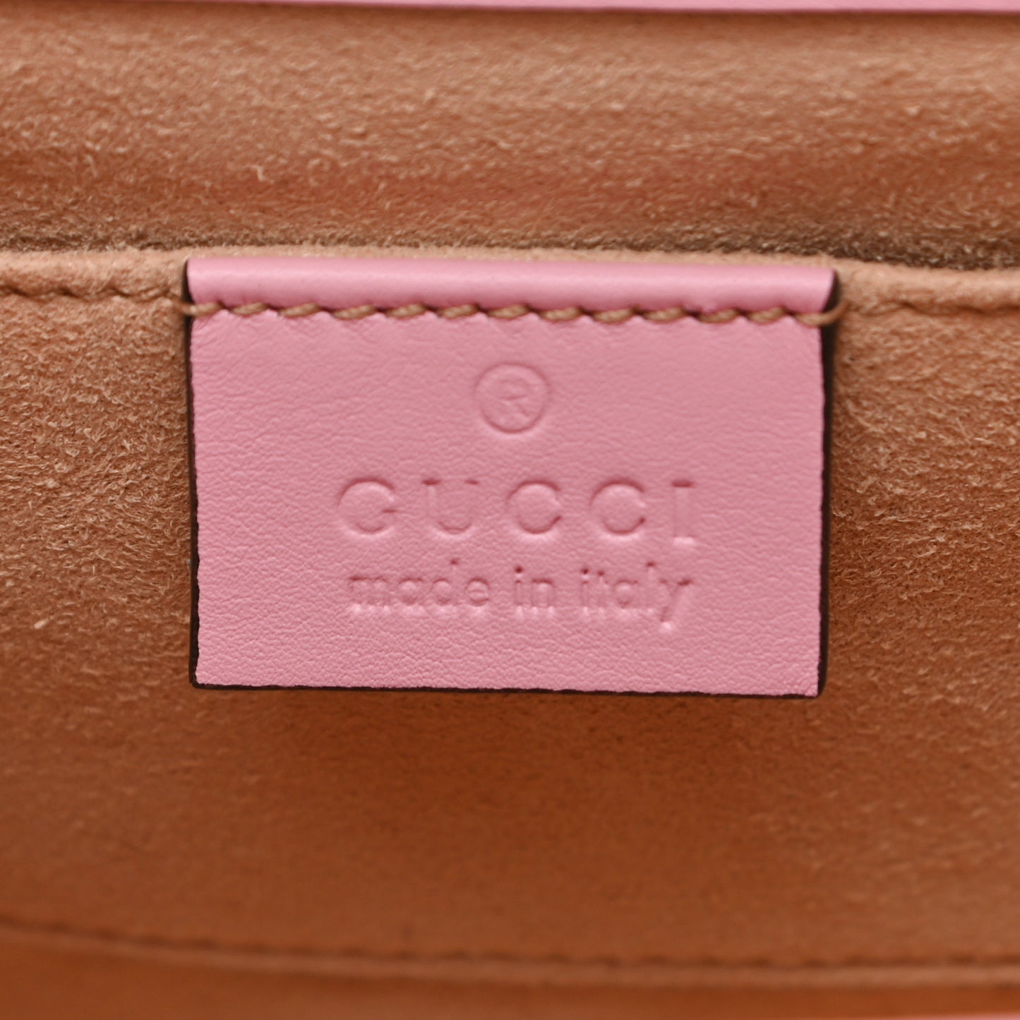GG Supreme Monogram Strawberry Small Padlock Shoulder Bag