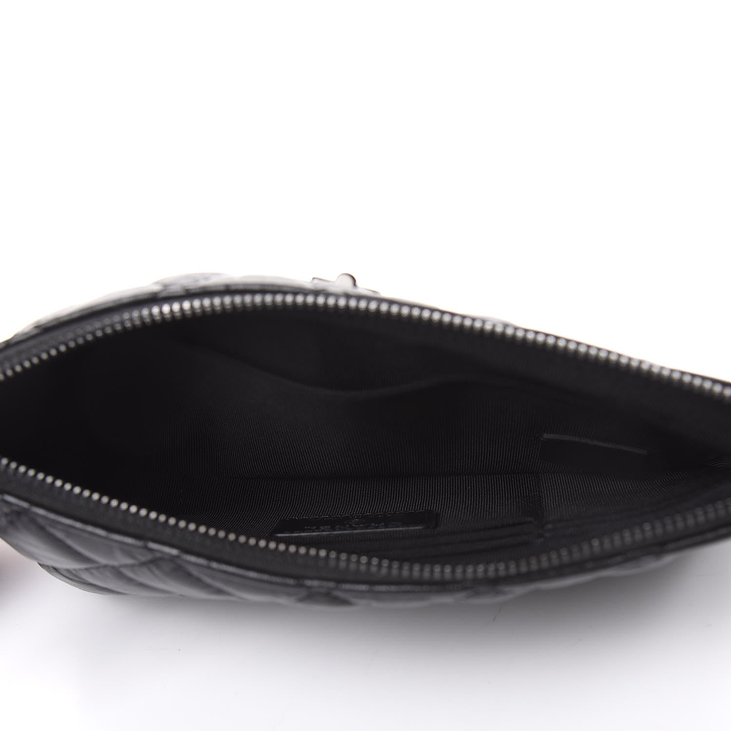 Chanel Aged Calfskin Quilted Medium Reissue Cosmetic Case So Black 5 of 8