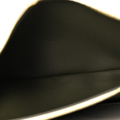 Louis Vuitton Lambskin Embossed Monogram Pochette Coussin Crossbody Creme 5 of 11
