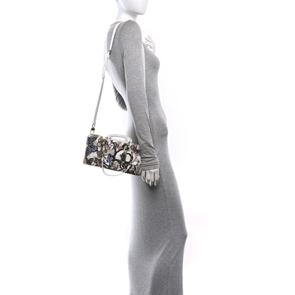 Christian Dior Calfskin Sequin Embroidered Butterfly Lady D-Joy Multicolor 2 of 10