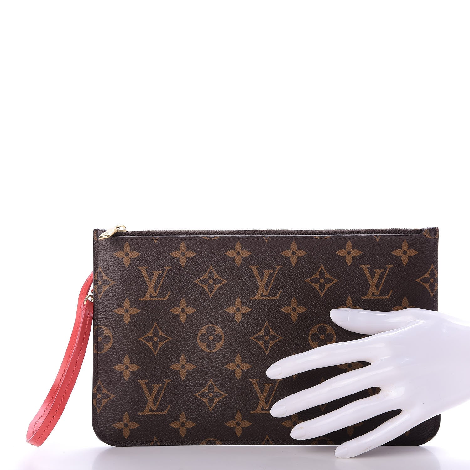 Louis Vuitton Monogram Totem Neverfull MM GM Pochette Flamingo 2 of 9