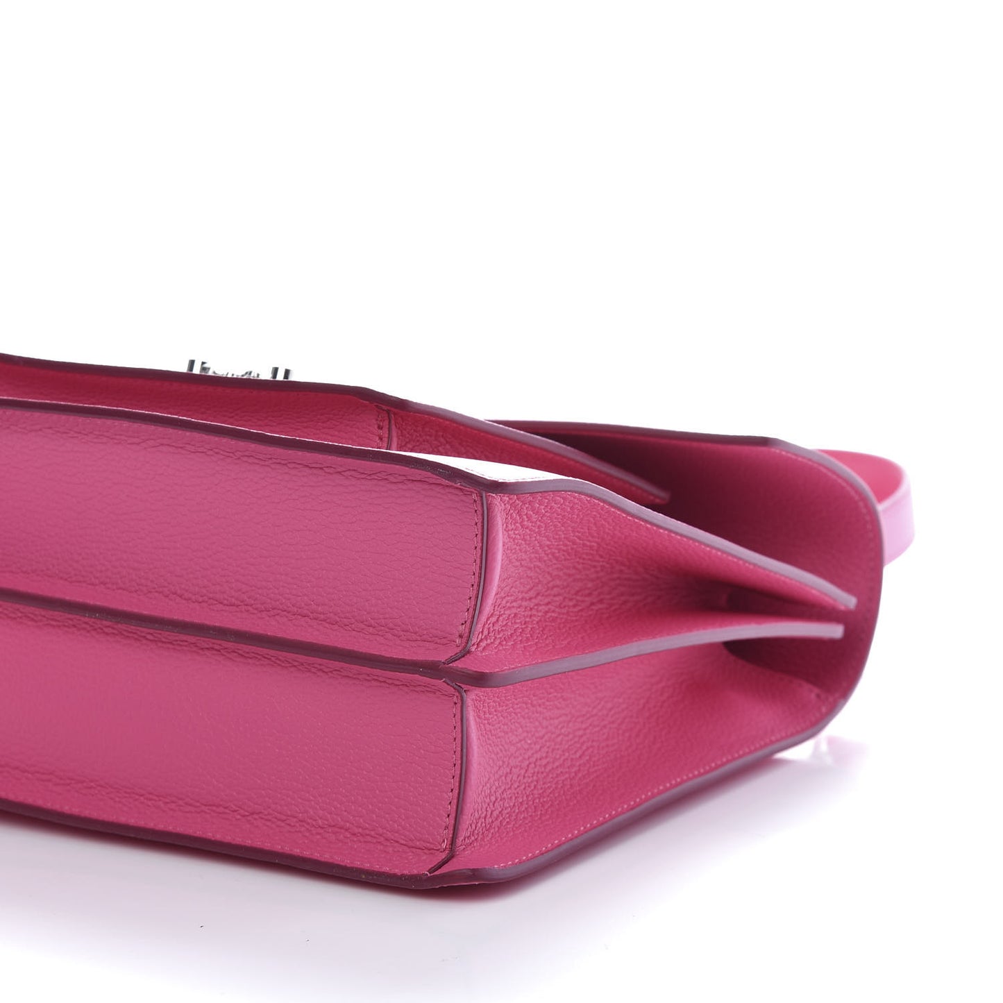 Grained Calfskin Medium Patricia Park Avenue Satchel Sugar Pink