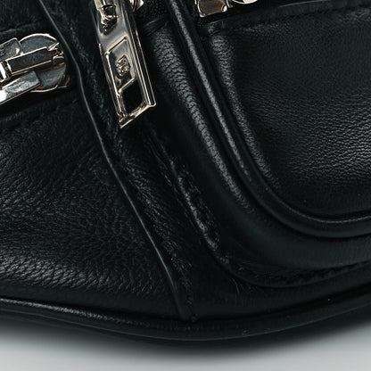 Alexander Wang Lambskin Mini Attica Belt Bag Black 7 of 8