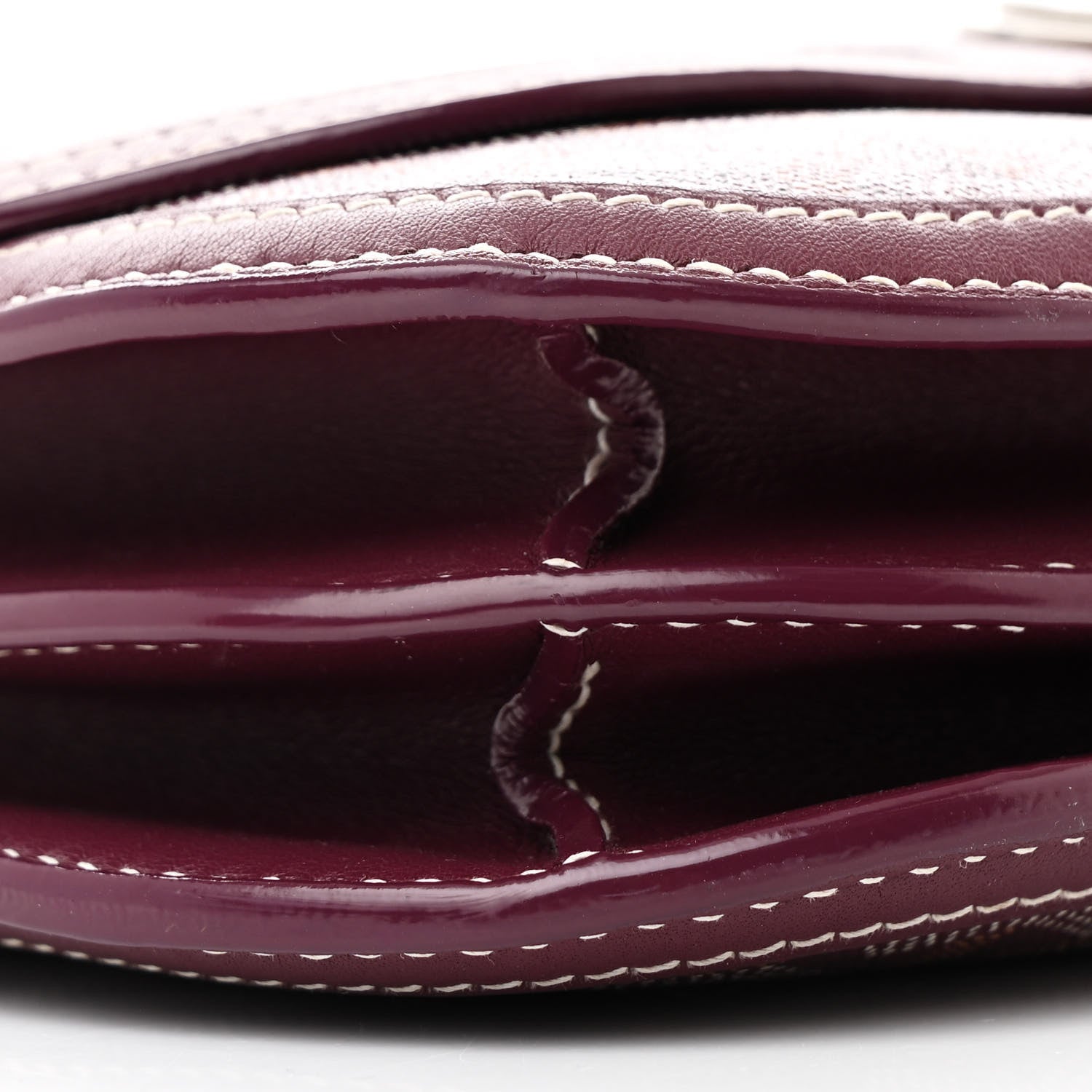 Goyard Goyardine 233 PM Shoulder Bag Burgundy 9 of 14