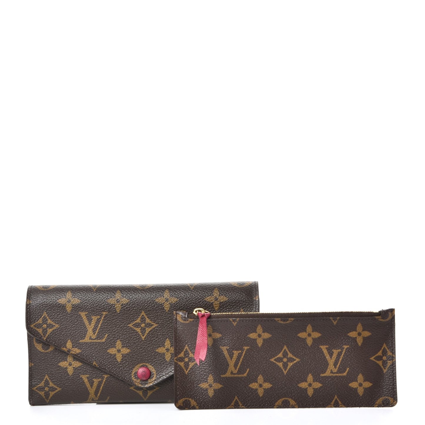 Monogram Josephine Wallet Fuchsia