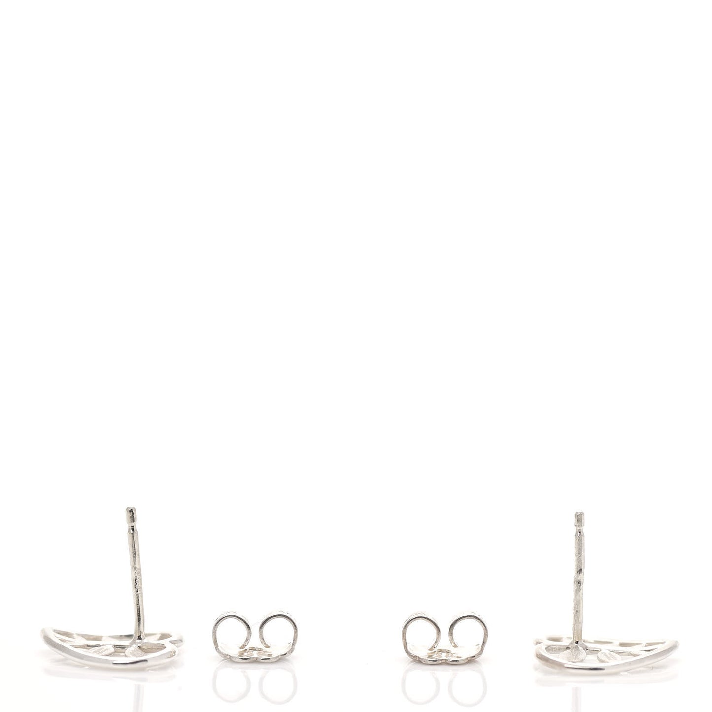 Sterling Silver Paloma Picasso Villa Paloma Heart Palm Earrings
