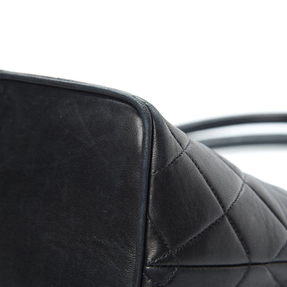 Chanel Lambskin Quilted Medallion Tote Black 16 of 20
