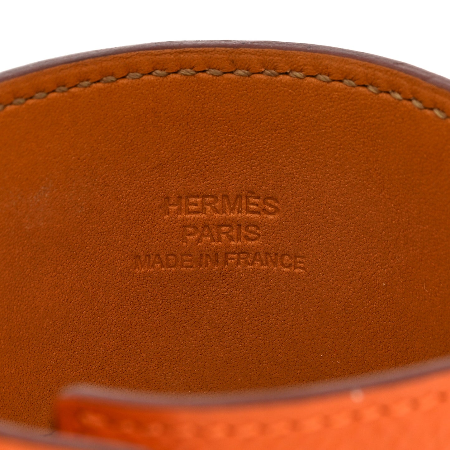 Epsom Collier De Chien CDC Bracelet S Orange