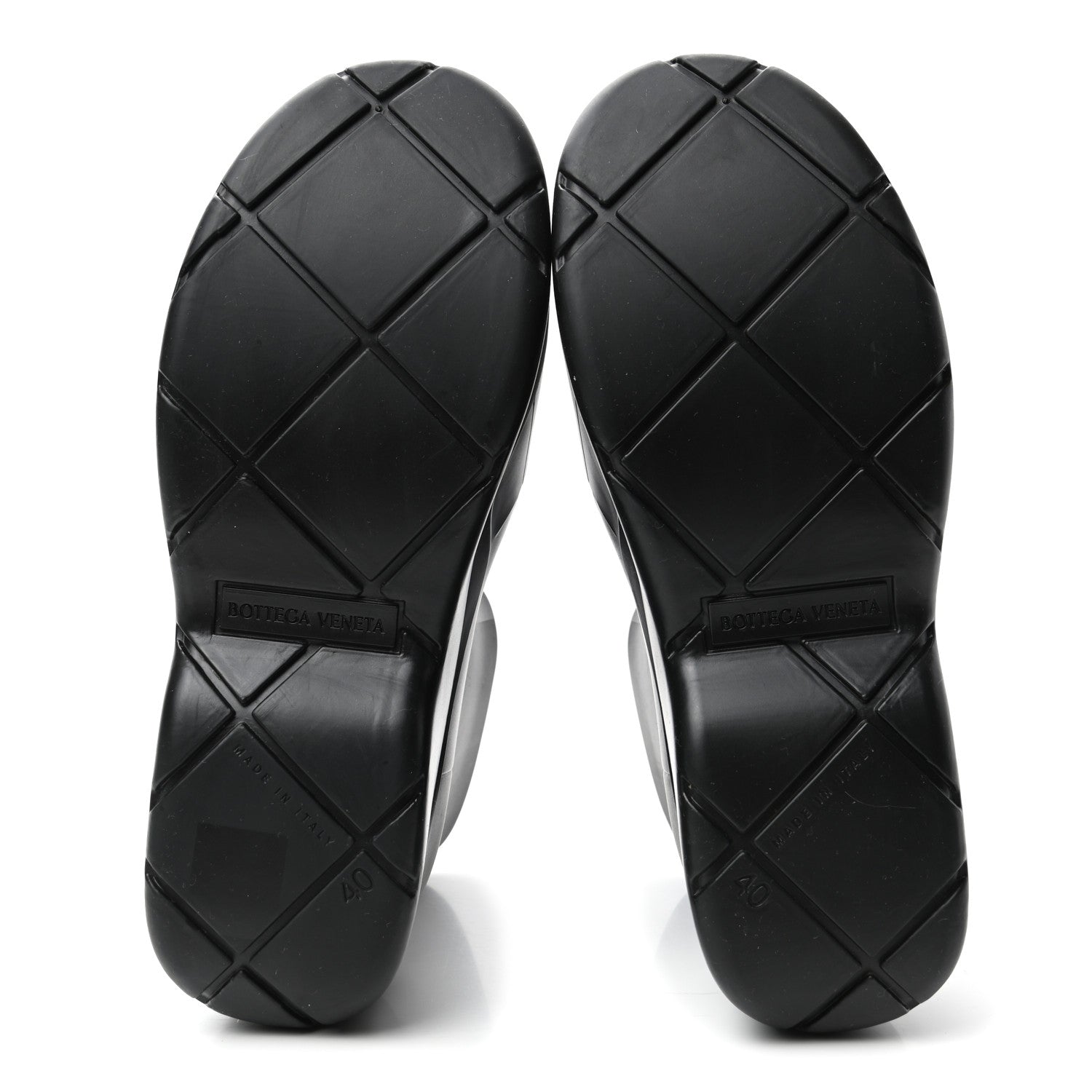 Bottega Veneta Rubber Puddle Ankle Boots 40 Black 5 of 9