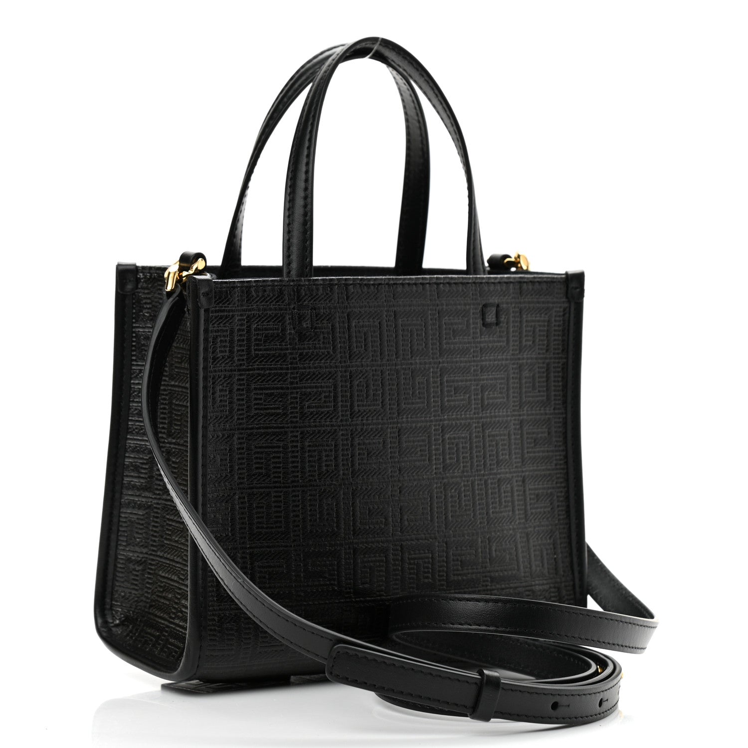 Givenchy Canvas Mini Bond Shopper 4G Tote Black 3 of 9