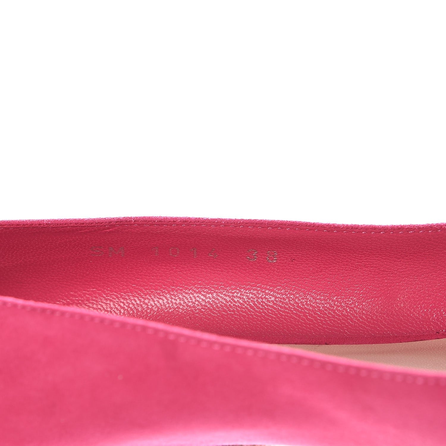 Christian Dior Suede Cherie Pointy Toe 50mm Pumps 38 Fuchsia 10 of 11