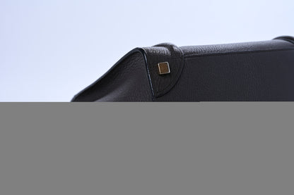 Celine Goatskin Micro Luggage Dark Taupe 7 of 10