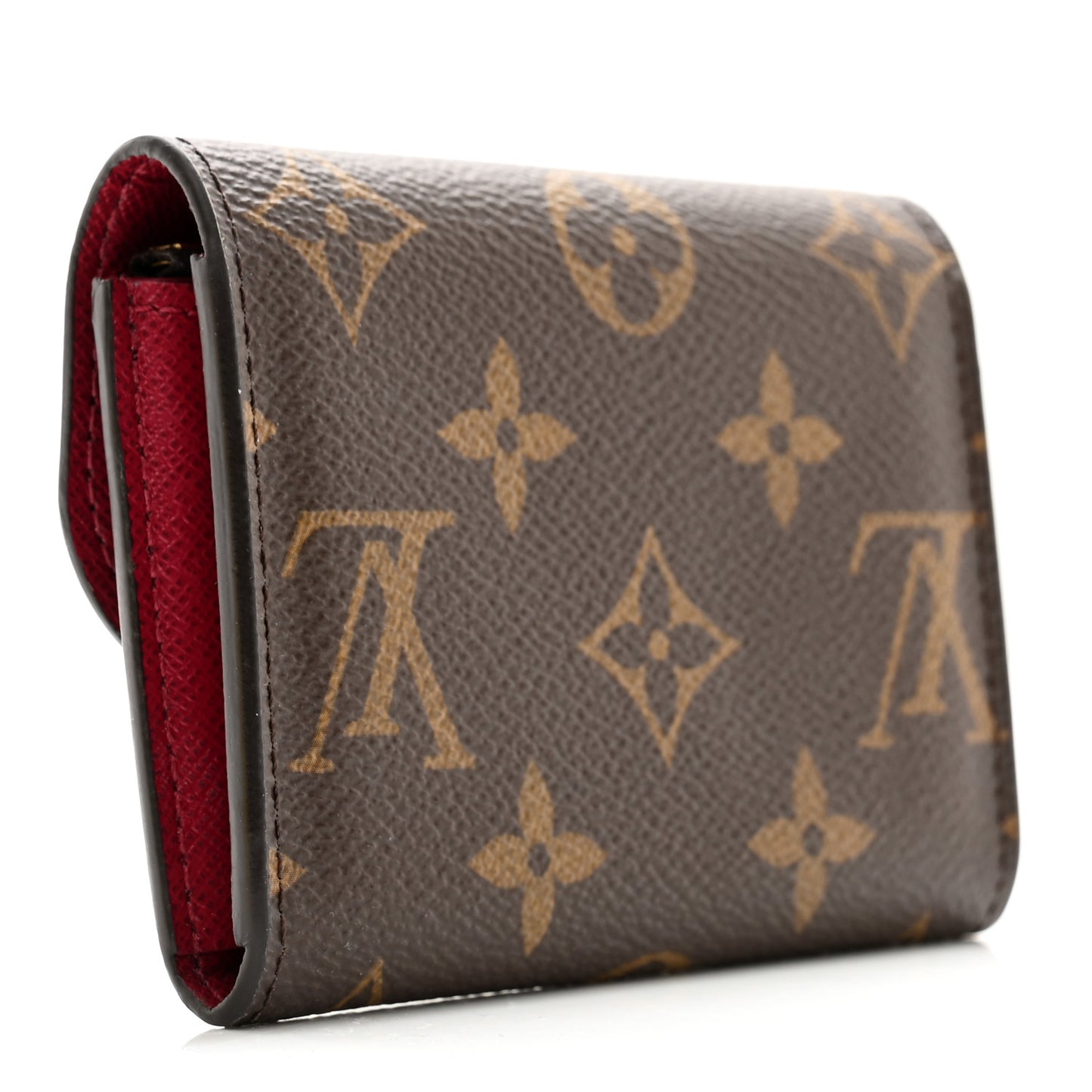 Monogram Rosalie Coin Purse Fuchsia