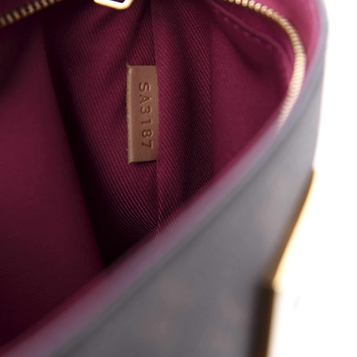 Louis Vuitton Monogram Cluny BB Bordeaux Fuchsia 10 of 11