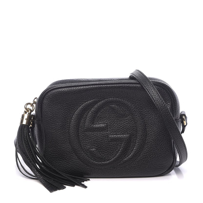 Gucci Pebbled Calfskin Small Soho Disco Bag Black 1 of 13