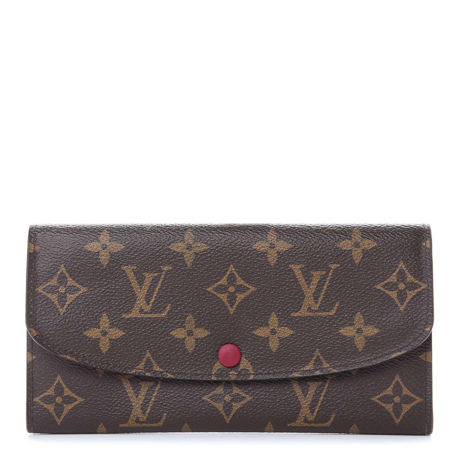 Louis Vuitton Monogram Emilie Wallet Fuchsia 1 of 10