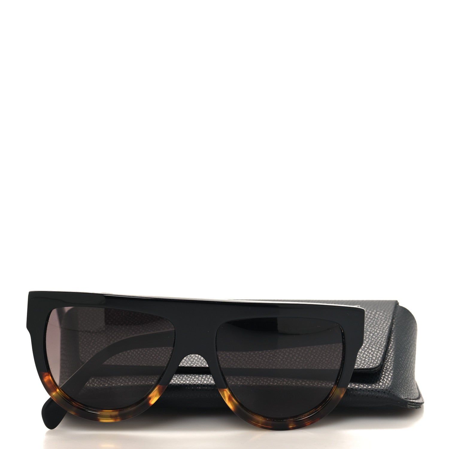 Celine Shadow Sunglasses CL 4001IN Black Havana 7 of 7
