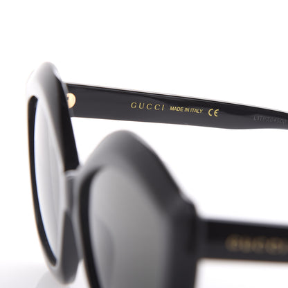 Gucci Cat Eye GG0117S Sunglasses Black 3 of 6