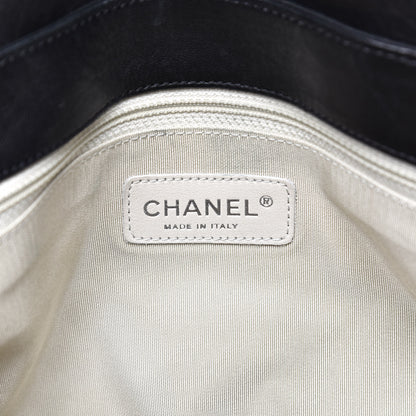 Chanel Washed Lambskin Quilted Maxi Chain Around Flap Black 6 of 11