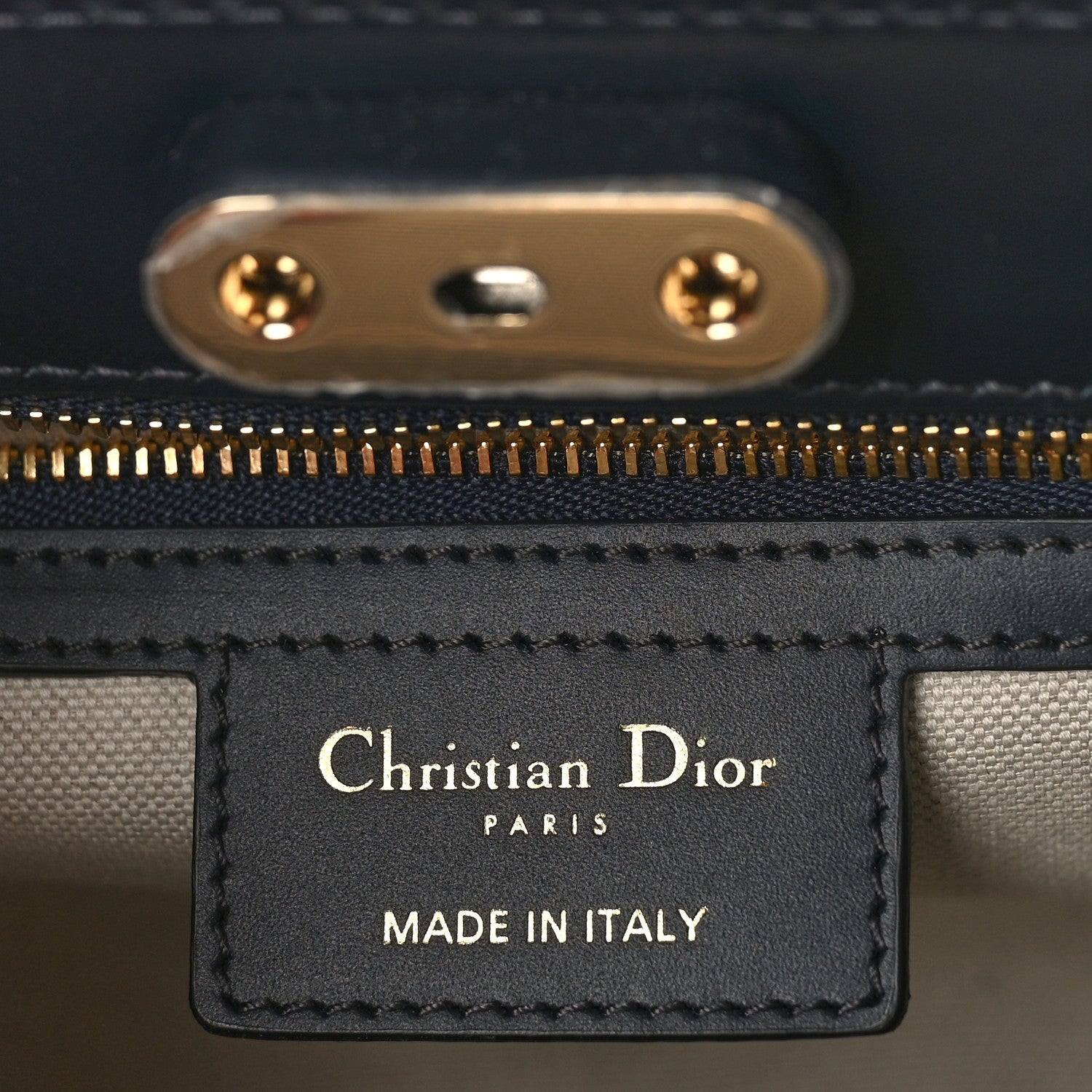 Christian Dior Oblique Key Bag Blue 6 of 8