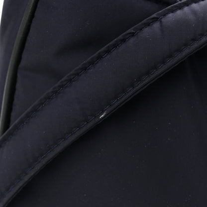 Saint Laurent Econyl Nylon Le 5 A 7 Hobo Navy 11 of 11