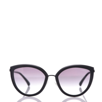 Chanel Cat Eye Sunglasses 4222 Black 2 of 7