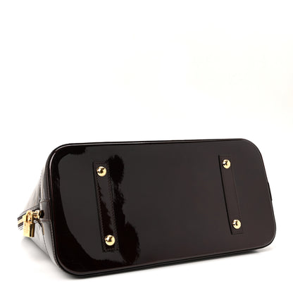 Louis Vuitton Vernis Alma GM Amarante 4 of 9