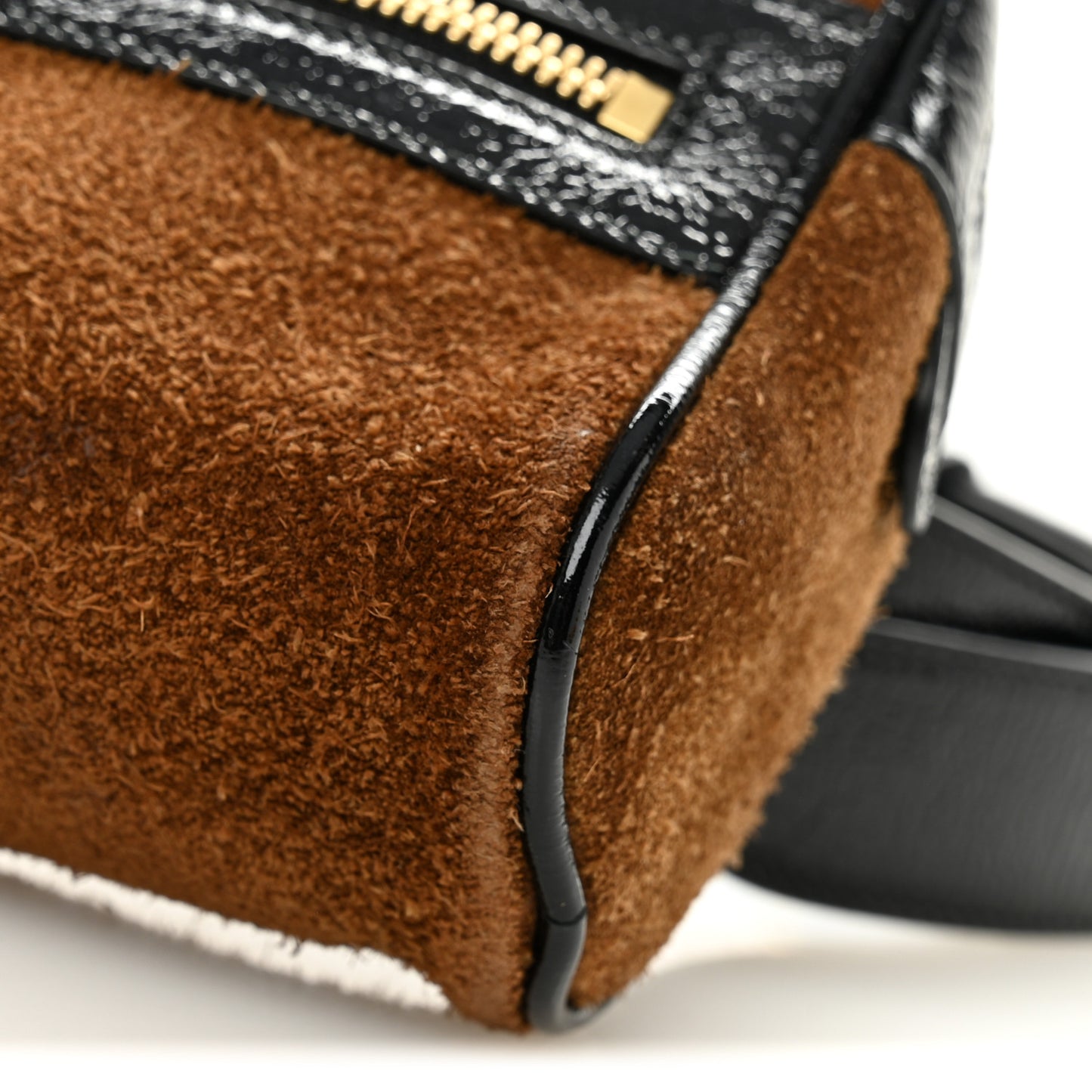 Suede Small Ophidia Belt Bag 85 34 Brown