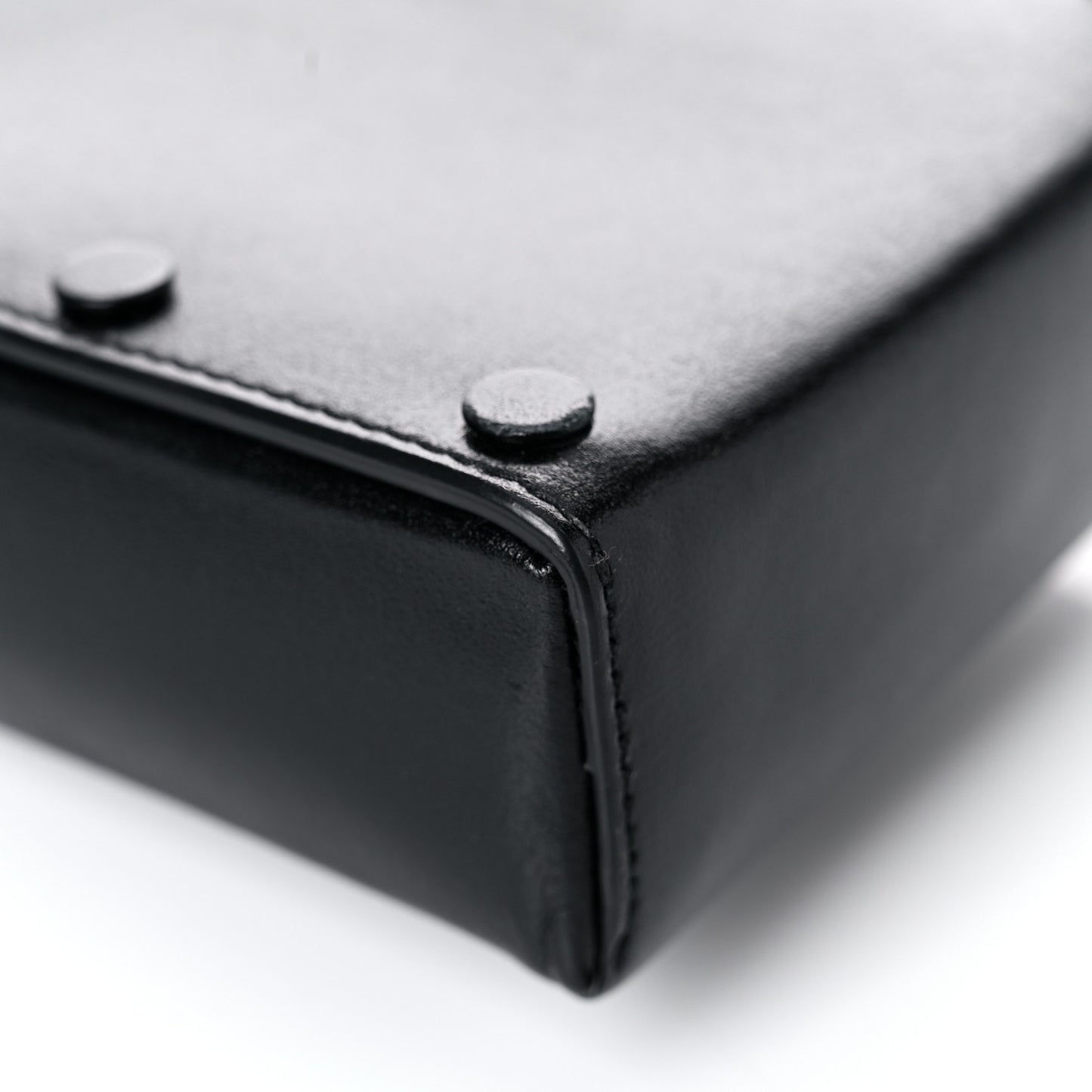 Boarded Plutone Calfskin Mini Horsebit 1955 Crossbody Bag Black