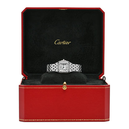 Cartier Stainless Steel Diamond 22mm Panthere Quartz Watch 5 of 5