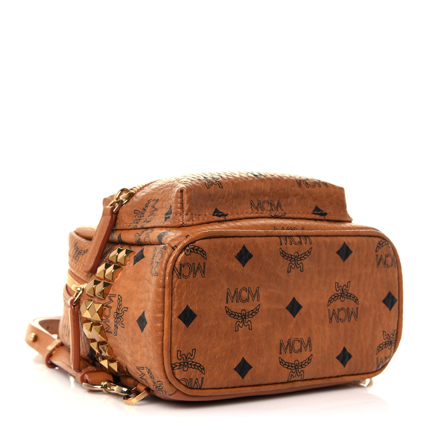 Visetos Side Stud X-Mini Stark Bebe Boo Backpack Cognac