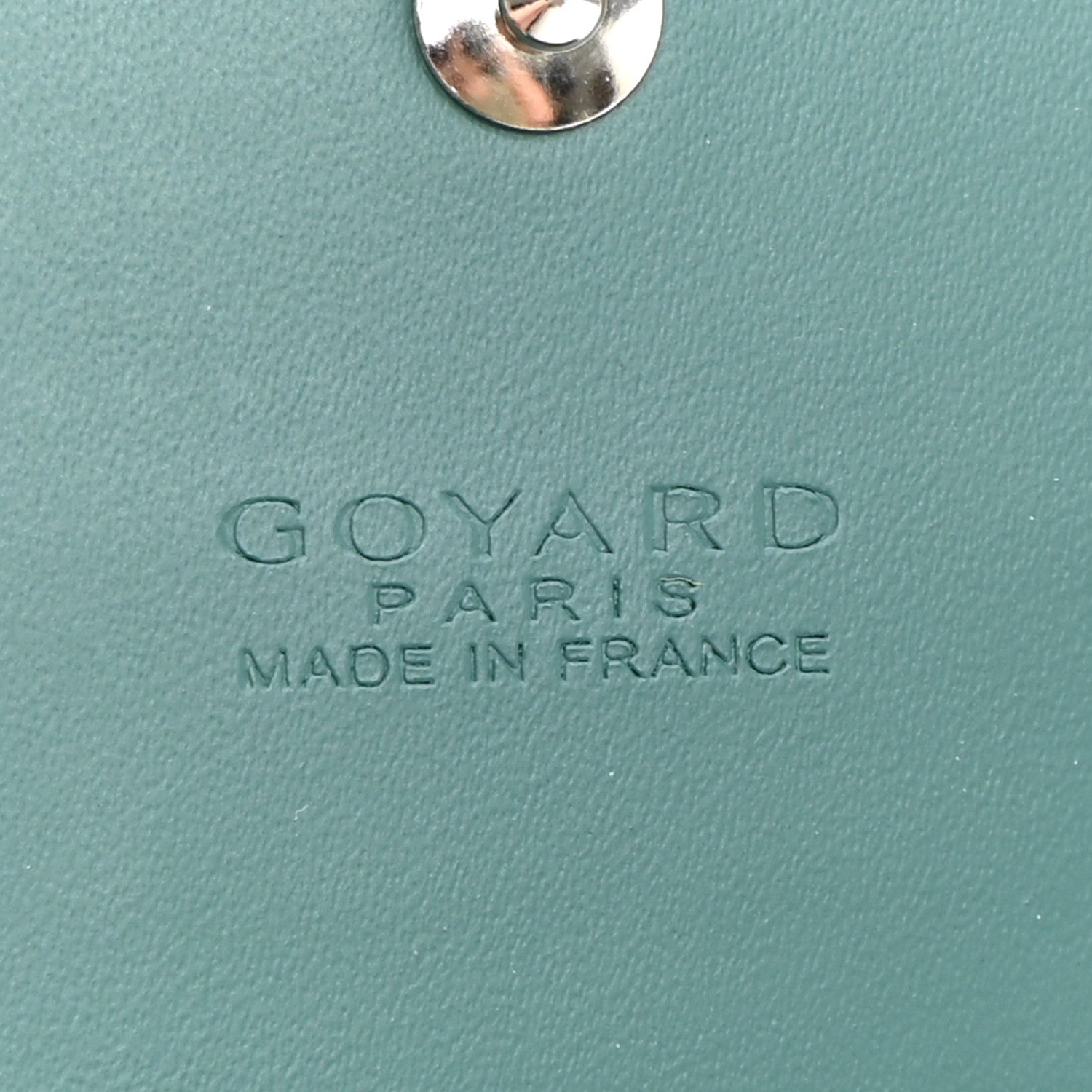 Goyard Goyardine Varenne Continental Wallet Green 6 of 9