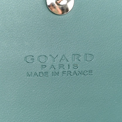 Goyard Goyardine Varenne Continental Wallet Green 6 of 9