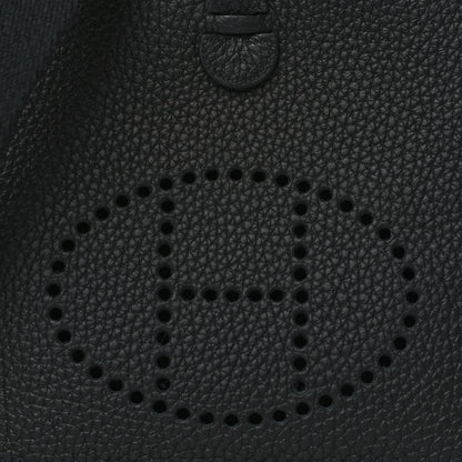 Hermes Taurillon Clemence Evelyne TPM Black 8 of 10