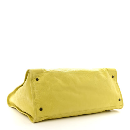 Balenciaga Agneau Classic Hardware Work Jaune Poussin 4 of 12