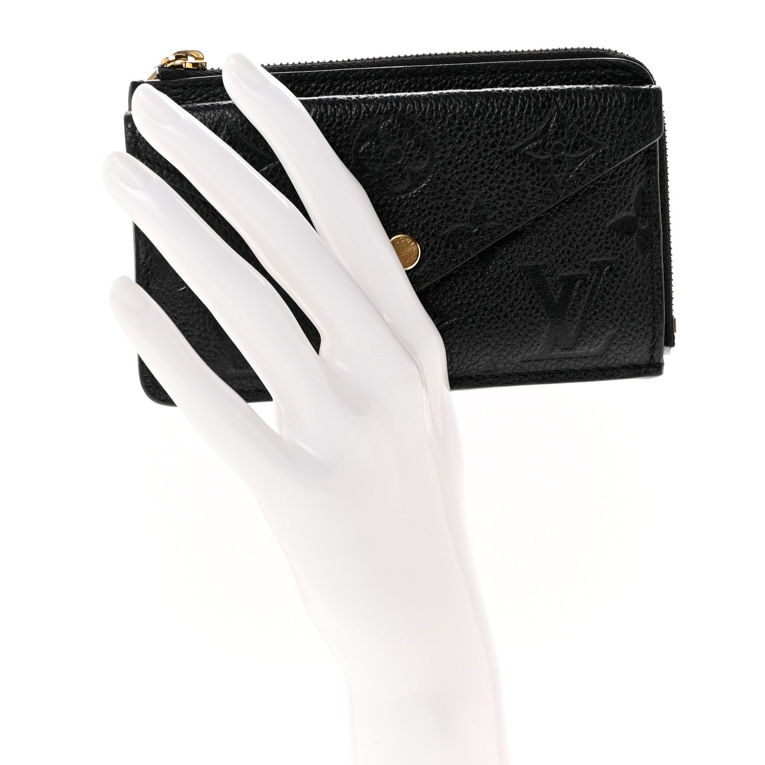 Louis Vuitton Empreinte Recto Verso Card Holder Black 2 of 7